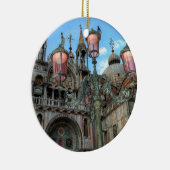 St. Marks and Lamp, Venice, Italië Keramisch Ornament (Rechts)