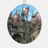 St. Marks and Lamp, Venice, Italië Keramisch Ornament (Links)