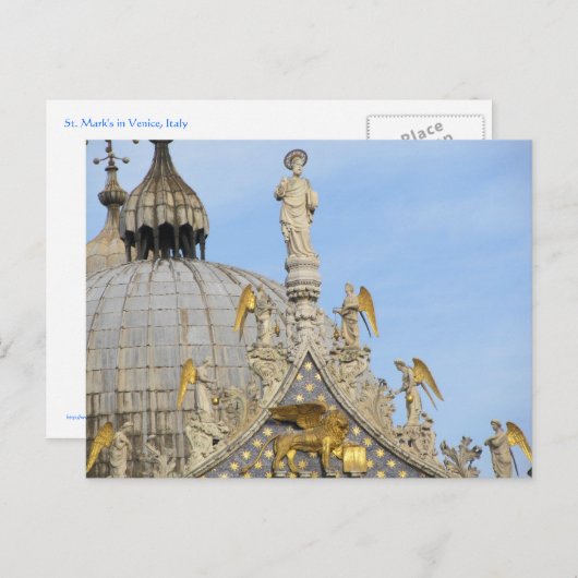 St. Mark's Angels Briefkaart (Voorkant / Achterkant)