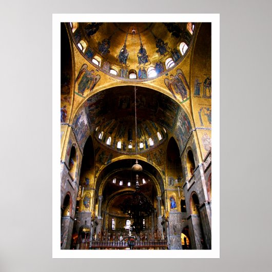 St. Mark's Basilica Poster (Voorkant)