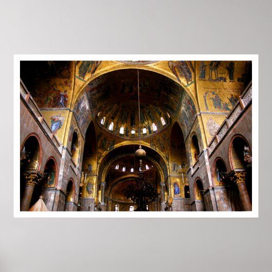 St. Mark's Basilica Poster (Voorkant)