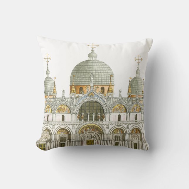 St. Mark's Basilica. Venice Italië Kussen (Voorkant)