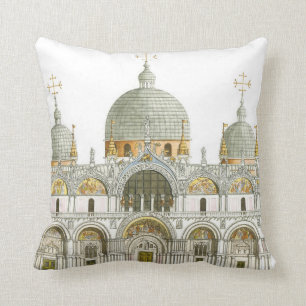 St. Mark's Basilica. Venice Italië Kussen