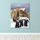 St. Mark's C.E. School Band Canvas Afdruk (Insitu (Houten vloer))