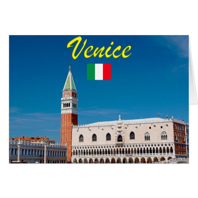 St Mark's Campanile Venice Italië - Pro Foto (Voorkant Horizontaal)