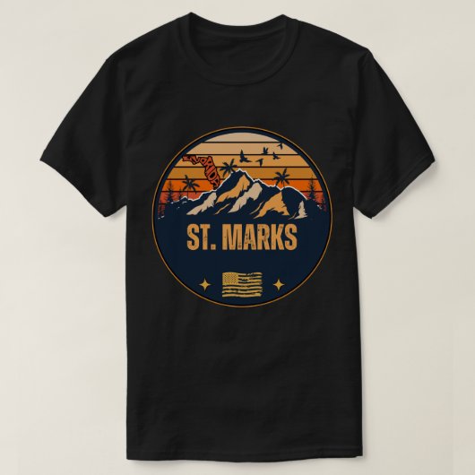 St. Marks, Florida T-shirt (Design voorkant)