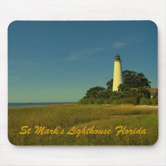 St Mark's Light House FL Mousepad Muismat (Voorkant)