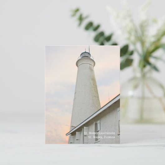 St. Marks Lighthouse Briefkaart (Staand voorkant)