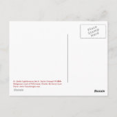 St. Marks Lighthouse Briefkaart (Achterkant)