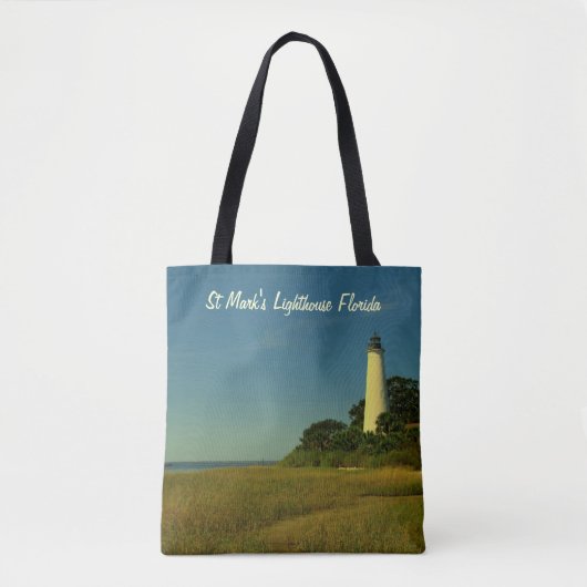 St Mark's Lighthouse FL Jumbo Canvas tas (Voorkant)