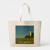 St Mark's Lighthouse FL Jumbo Canvas tas (Achterkant)