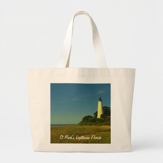St Mark's Lighthouse FL Jumbo Canvas tas (Voorkant)