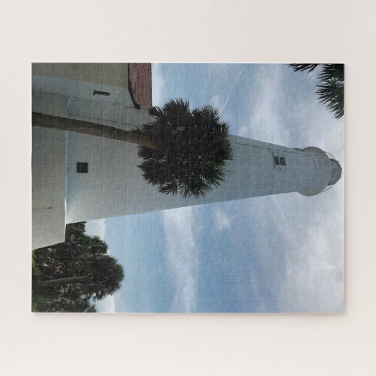 St Marks Lighthouse in Florida Legpuzzel (Horizontaal)