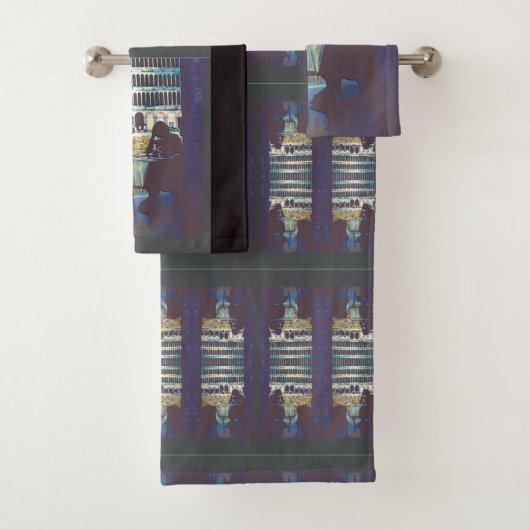 St. Marks Silhouette Bad Handdoek (Insitu)