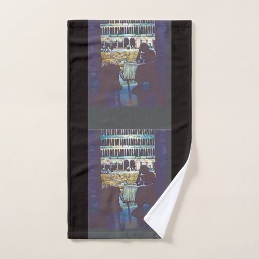 St. Marks Silhouette Bad Handdoek (Handdoek)