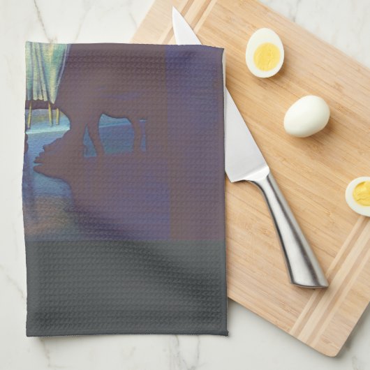 St. Mark's Silhouette Theedoek (Quarter Fold)