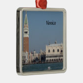 St. Mark's Square and Doges Palace Metalen Ornament (Rechts)