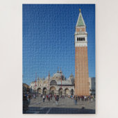 St. Mark's Square Basilica & Campanile, Venetië It Legpuzzel (Verticaal)