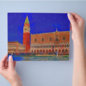 St. Mark's Square Piazzetta schilderij Flyer (Hand)