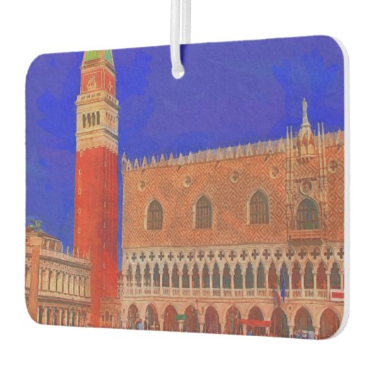 St. Mark's Square Piazzetta schilderij Luchtverfrisser (Links)