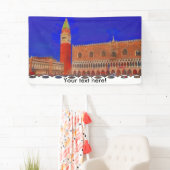 St. Mark's Square Piazzetta schilderij Spandoek (Insitu)