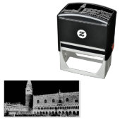 St. Mark's Square Piazzetta schilderij Zelfinktende Stempel (In situ)