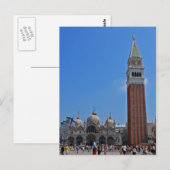 St. Mark's Square, Venetië Briefkaart (Voorkant / Achterkant)