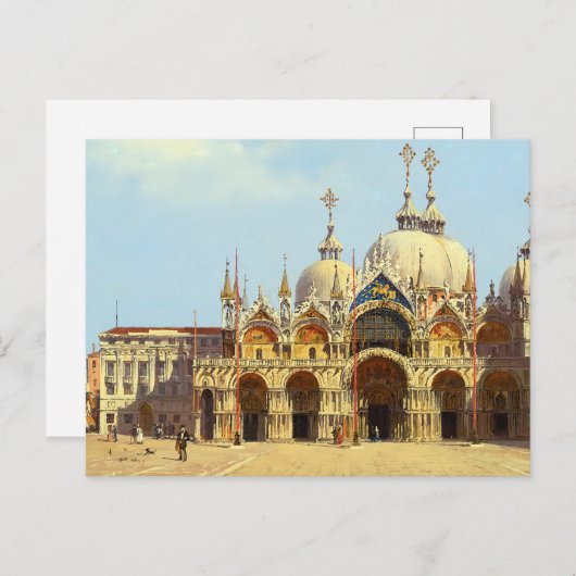 St. Mark's Square, Venetië Briefkaart (Voorkant / Achterkant)