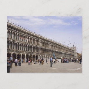 St. Mark's Square, Venetië, Italië Briefkaart
