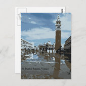 St. Mark's Square, Venetië, Italië Briefkaart (Voorkant / Achterkant)