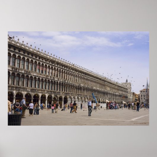 St. Mark's Square, Venetië, Italië Poster (Voorkant)