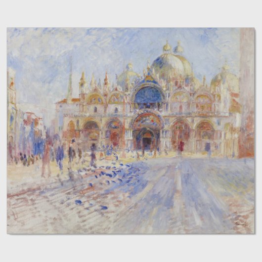 St Mark's Square, Venetië (Piazza San Marco) Cadeaupapier (Vlak)