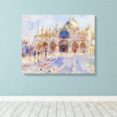 St Mark's Square, Venetië (Piazza San Marco) Canvas Afdruk (Insitu (Houten vloer))