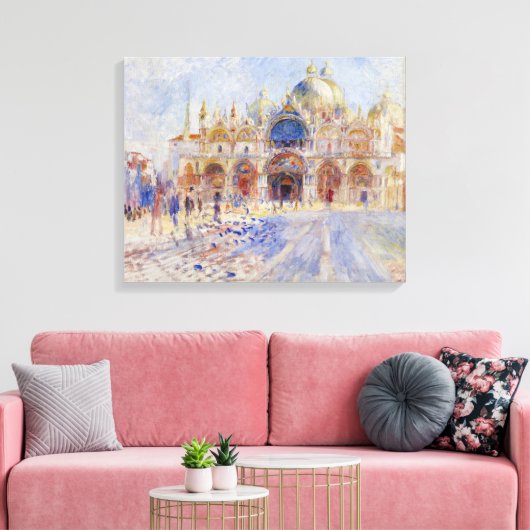 St Mark's Square, Venetië (Piazza San Marco) Canvas Afdruk (Insitu (Woonkamer))