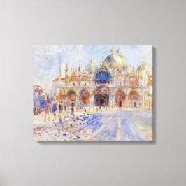 St Mark's Square, Venetië (Piazza San Marco) Canvas Afdruk