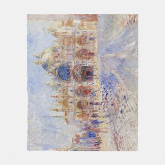 St Mark's Square, Venetië (Piazza San Marco) Fleece Deken (Voorkant)