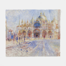 St Mark's Square, Venetië (Piazza San Marco) Fleece Deken