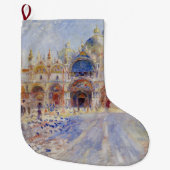 St Mark's Square, Venetië (Piazza San Marco) Grote Kerstsok (Voorkant)