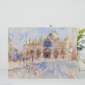 St Mark's Square, Venetië (Piazza San Marco) Kaart (Staand voorkant)