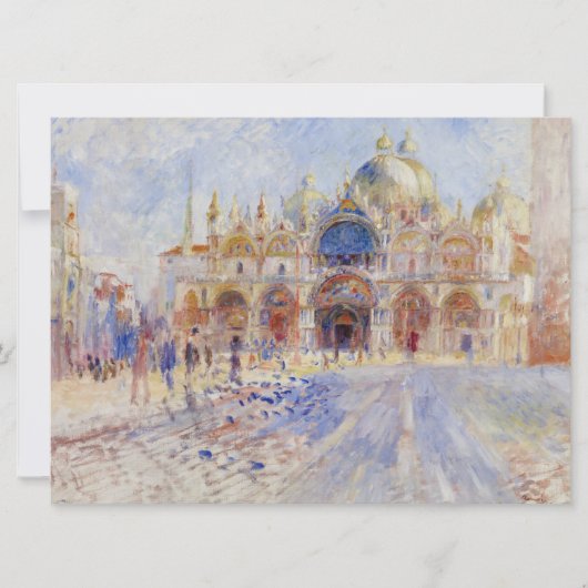 St Mark's Square, Venetië (Piazza San Marco) Kaart (Voorkant)