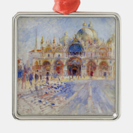 St Mark's Square, Venetië (Piazza San Marco) Metalen Ornament