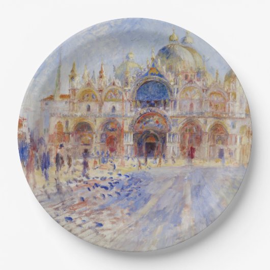 St Mark's Square, Venetië (Piazza San Marco) Papieren Bordje (Voorkant)