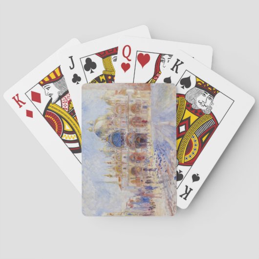 St Mark's Square, Venetië (Piazza San Marco) Pokerkaarten (Achterkant)