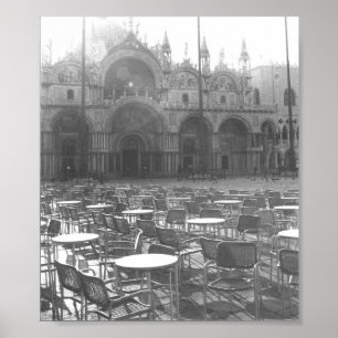 St. Marks Square Venice Italy Foto Print Poster