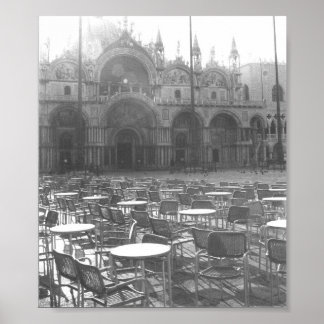 St. Marks Square Venice Italy Foto Print Poster