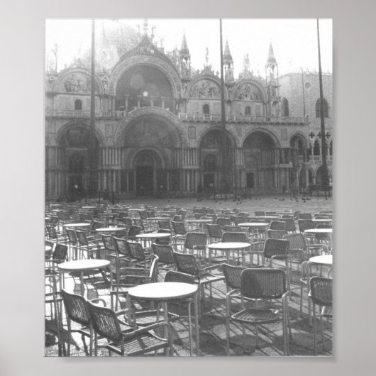 St. Marks Square Venice Italy Foto Print Poster (Voorkant)