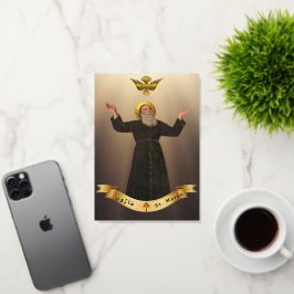 St. Maron م م ا و Maronite Church Patron Gift Folie Wenskaart