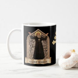 St. Maron en St. Charbel van de Maronitische ritus Koffiemok