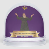 St. Maron patroonheilige van de Maronitische Kerk Sneeuwbol (Voorkant)