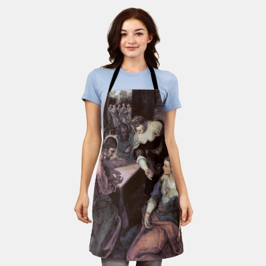 St. Martha Apron Schort (Gedragen)